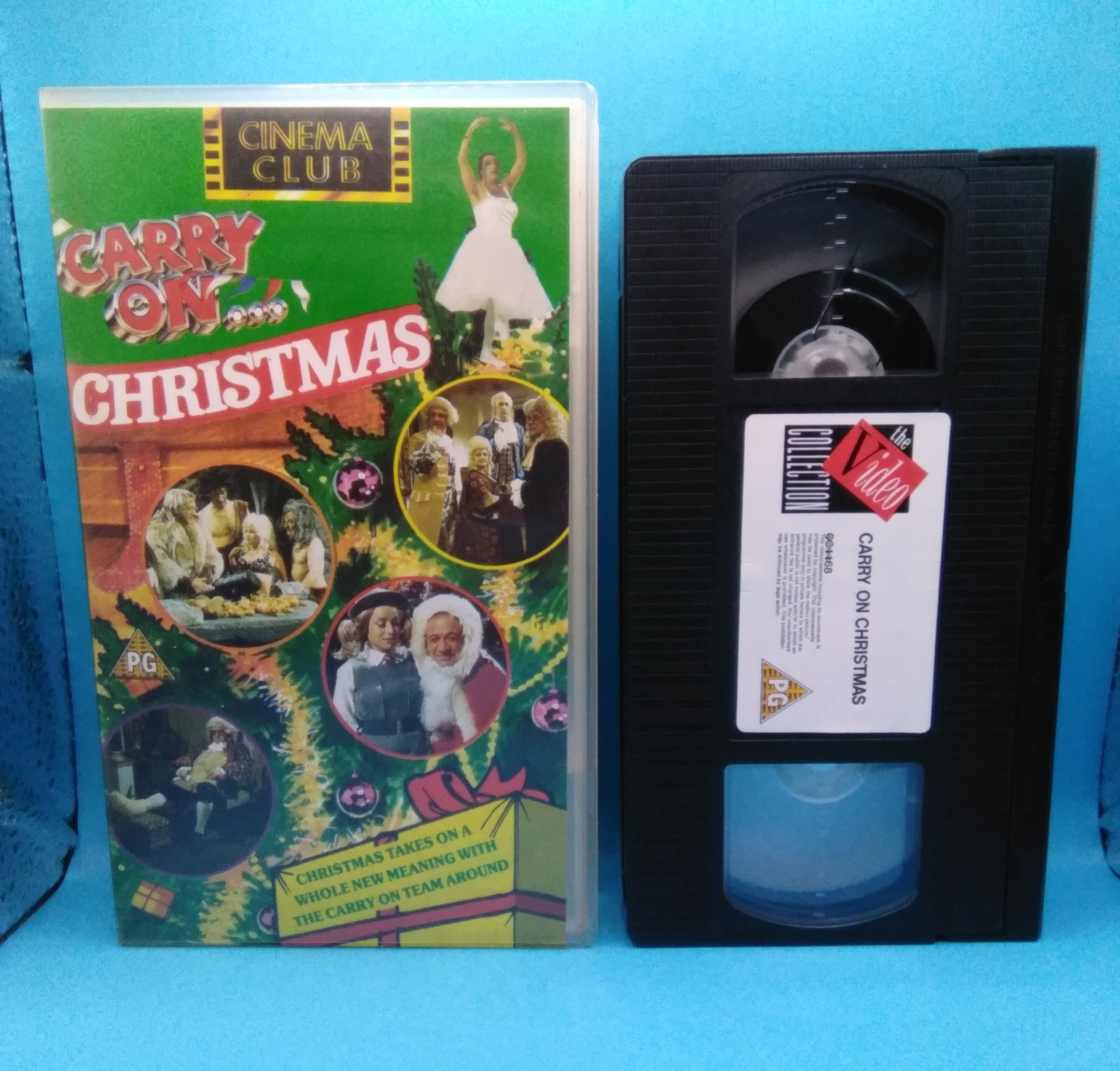Carry On Christmas VHS Pal Video - Barbara Windsor Sid James Joan Sims