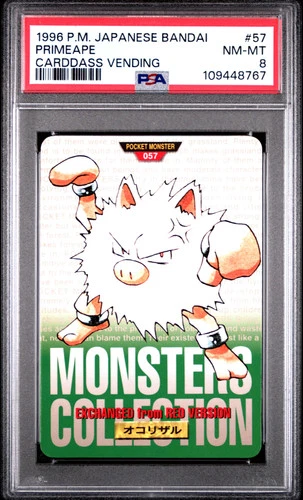 Primeape PSA 8