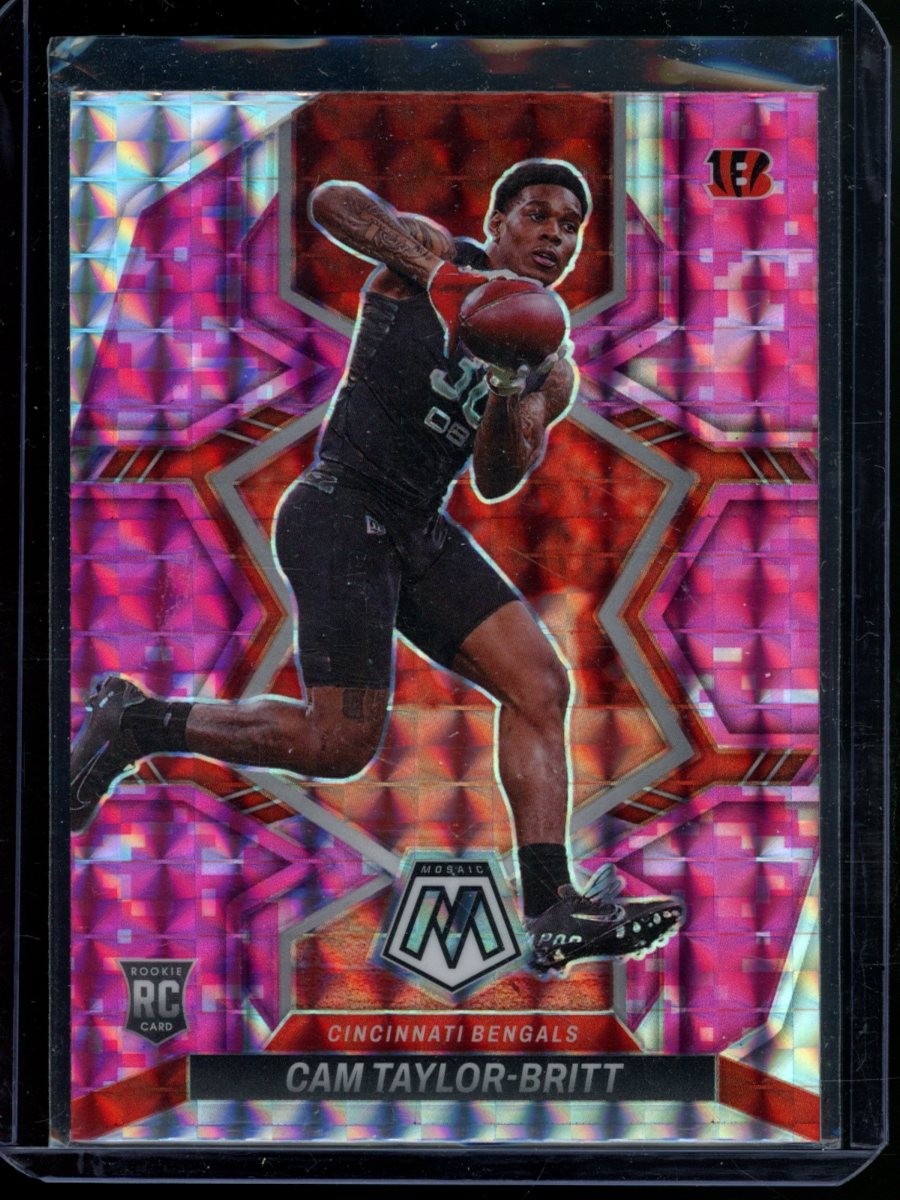 Cam Taylor-Britt Panini Mosaic #393 Camo Pink