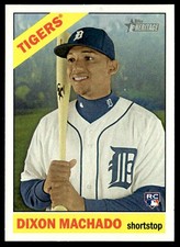 2015 Topps Heritage High Number #570 Dixon Machado Detroit Tigers Rookie