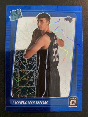 2021-22 Panini Donruss Optic - Blue Velocity Prizm #185 - Franz Wagner
