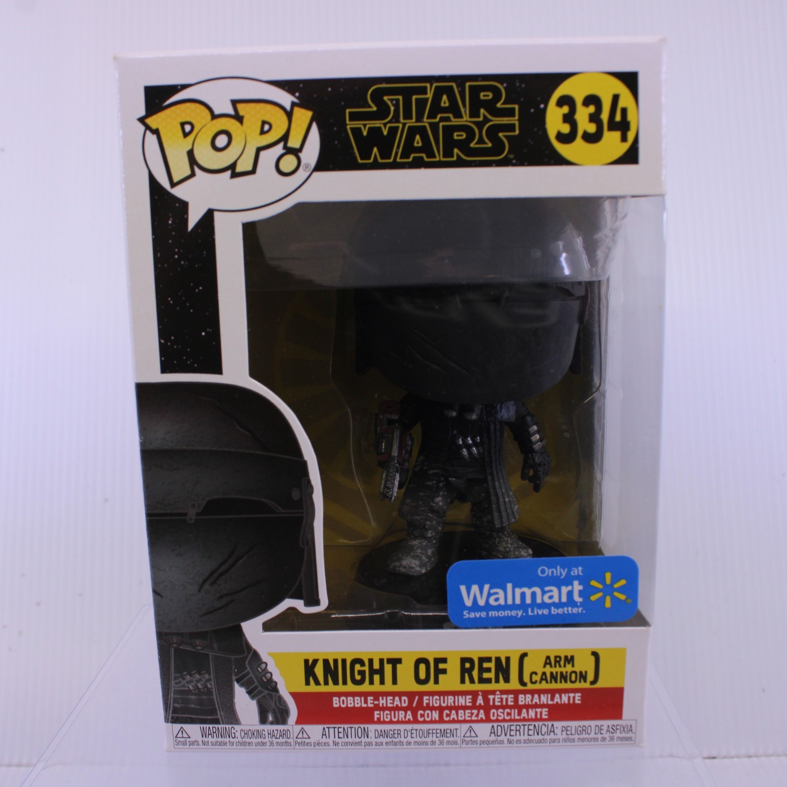 E5 Funko Pop Star Wars Knight Of Ren Walmart Exclusive Vinyl Figure 334