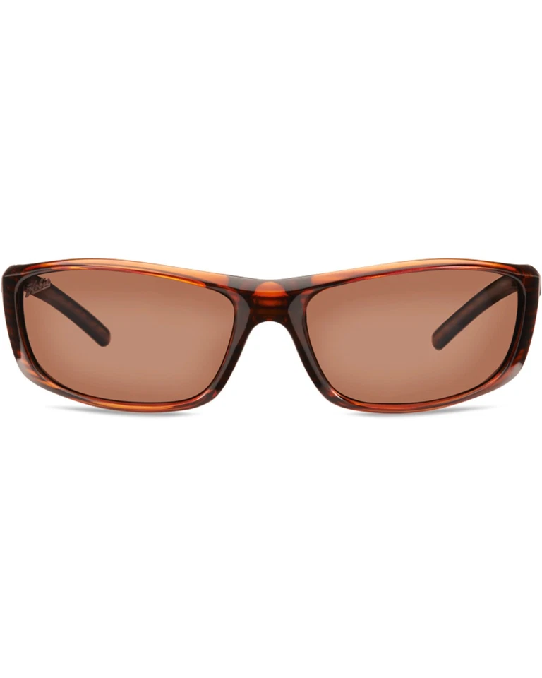 Gafas de sol Hobie Cabo polarizadas de grano de madera brillante marrón para hombre Foto 2 de 2