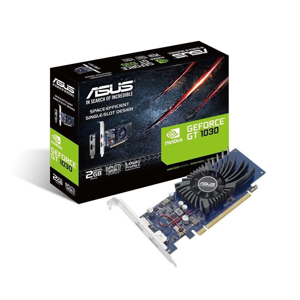 【ほぼ未使用】ASUS GeForce GT1030 GDDR5 ASUS GT1030-2G-BRK NVIDIA GeForce GT 1030 2 GB GDDR5 | eBay