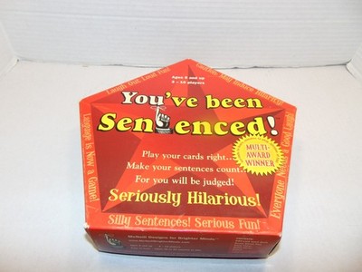 You ve Been Sentenced Family Card Game Party Game McNeill Designs  See Pics