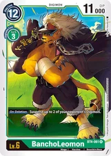 BanchoLeomon BT4-061 R Great Legend Digimon TCG
