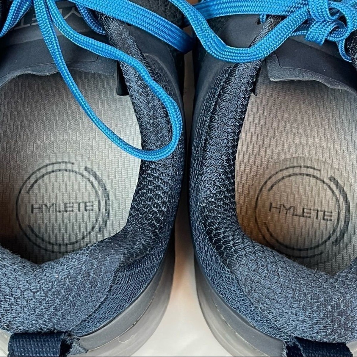 Hylete Circuit Cross Training Shoes Vibram Sole Blue Gray 