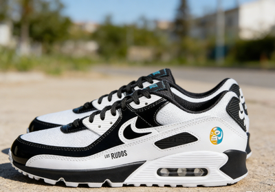 Nike Air Max 90 SE Lucha Libre Black and White Men's DM6178-010