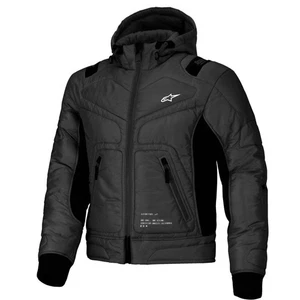 Alpinestars Mohobbs Motorbike Motorcycle Jacket - Black Orange Fluo