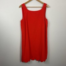 Kate Spade Target Scalloped Hem Shift Dress Womens Size Medium