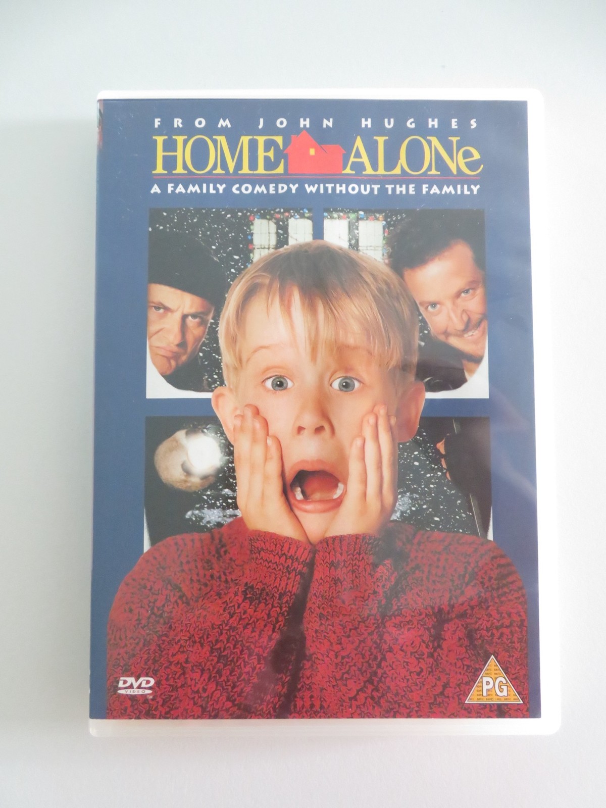 HOME ALONE (DVD) MACAULAY CULKIN JOE PESCI 1990 REGION 2