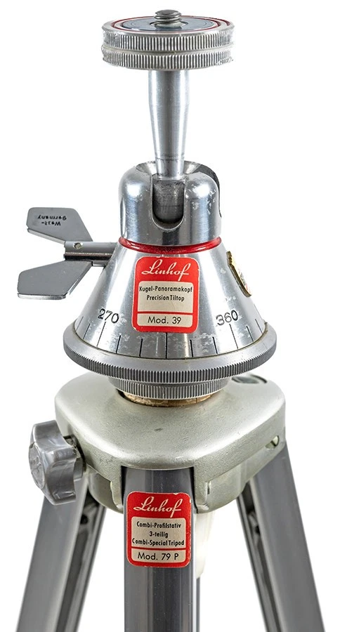 Linhof Profilstativ-Combi-Special Tripod Mod. 79 P mit Kugel-Panoramakopf ( 1255 - Bild 2 von 4