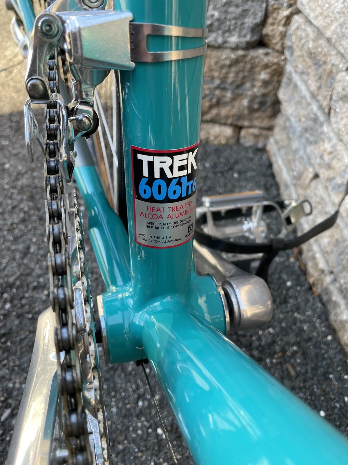 New Vintage 1988 Trek 1000 Road Bike 6061-T6 Aluminum Frame 🔥🔥COLLECTORS 🔥🔥 - Picture 4 of 12
