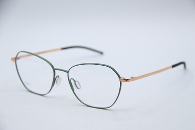 NEW ORGREEN BITTER SWEET 1373 GREEN GOLD AUTHENTIC DESIGNER EYEGLASSES 53-16