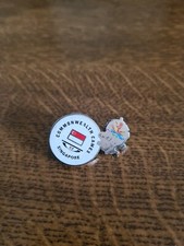 AUSTRALIA GOLD COAST 2018 COMMONWEALTH GAMES - SINGAPORE TEAM PIN BADGE