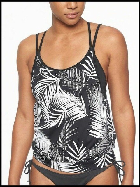blousy tankini top