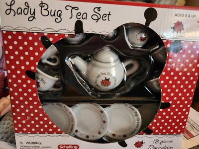 Is porcelain ladybug tea set | eBay