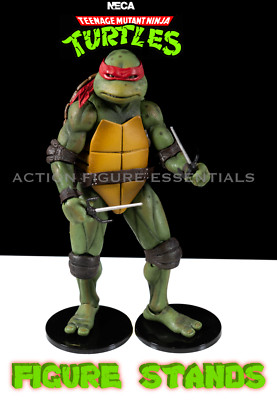 TMNT Film Figur Ständer x4 schwarz Deluxe Wirbel Basen für NECA Display UK