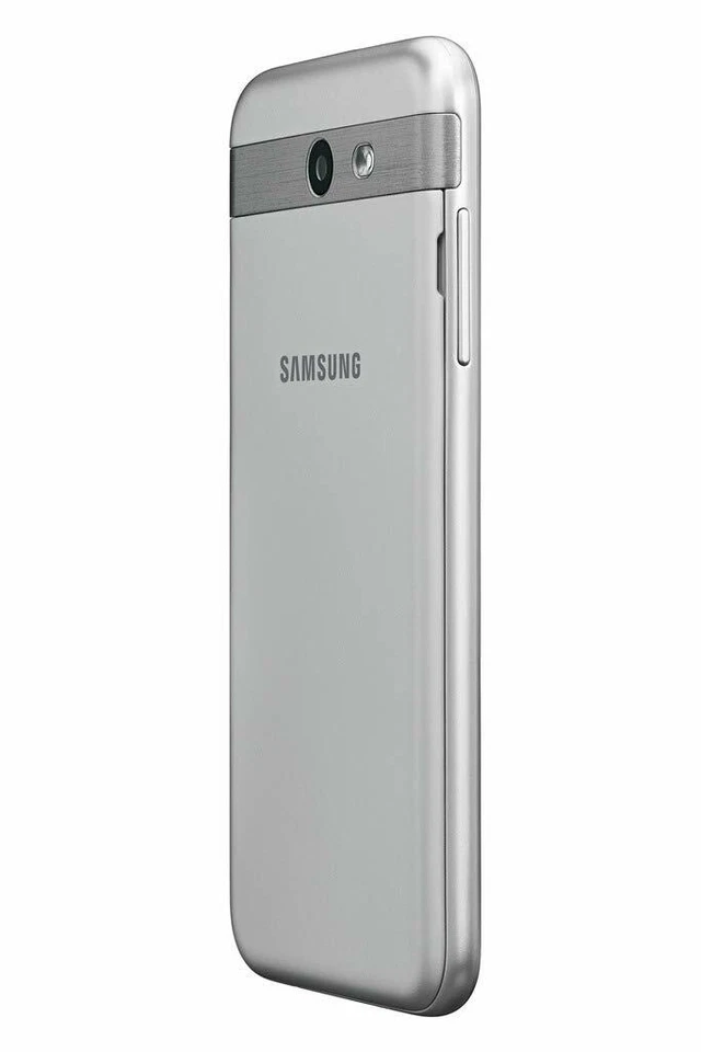Samsung Galaxy J3 Emerge 16GB Silver 4G Prepaid Locked Virgin Mobile Open Box - Image 3 of 4