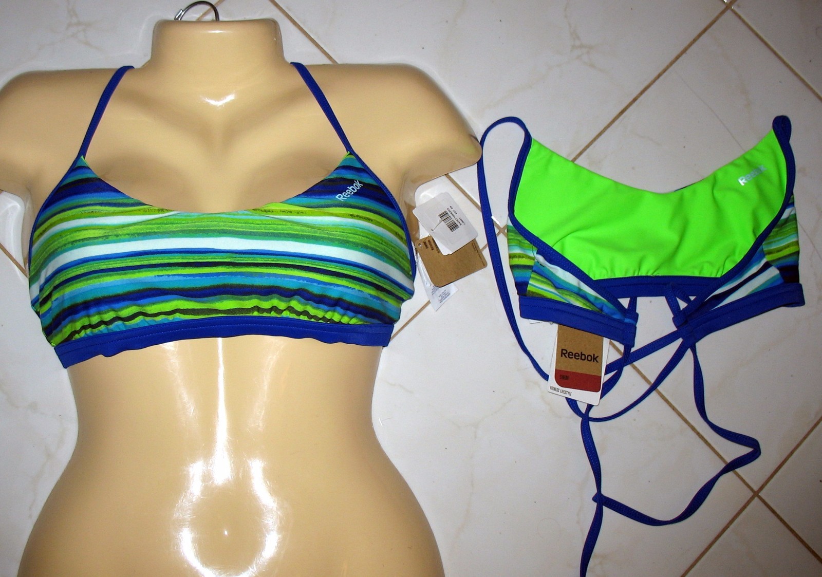 reebok bra bikini swimsuit top