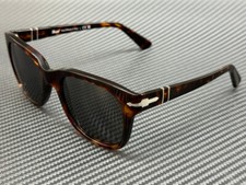 PERSOL PO3372S 24 B1 Havana Grey Unisex 55 mm Sunglasses