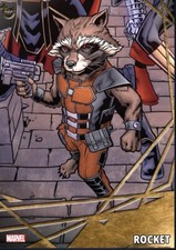 [DIGITAL CARD] Topps Marvel - Rocket - 2021 S1 Tier 8 Gold Base