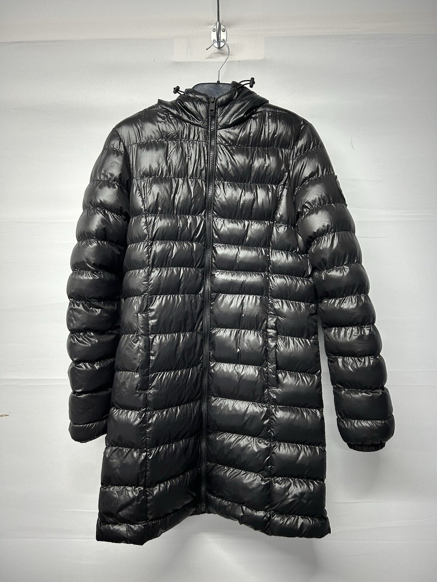 Women's Brave Soul Black Puffer Coat Size 10 (Small) UK