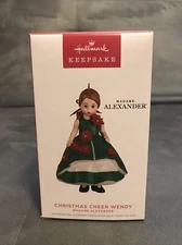 2022 Hallmark Madame Alexander Christmas Cheer Wendy Ornament #27