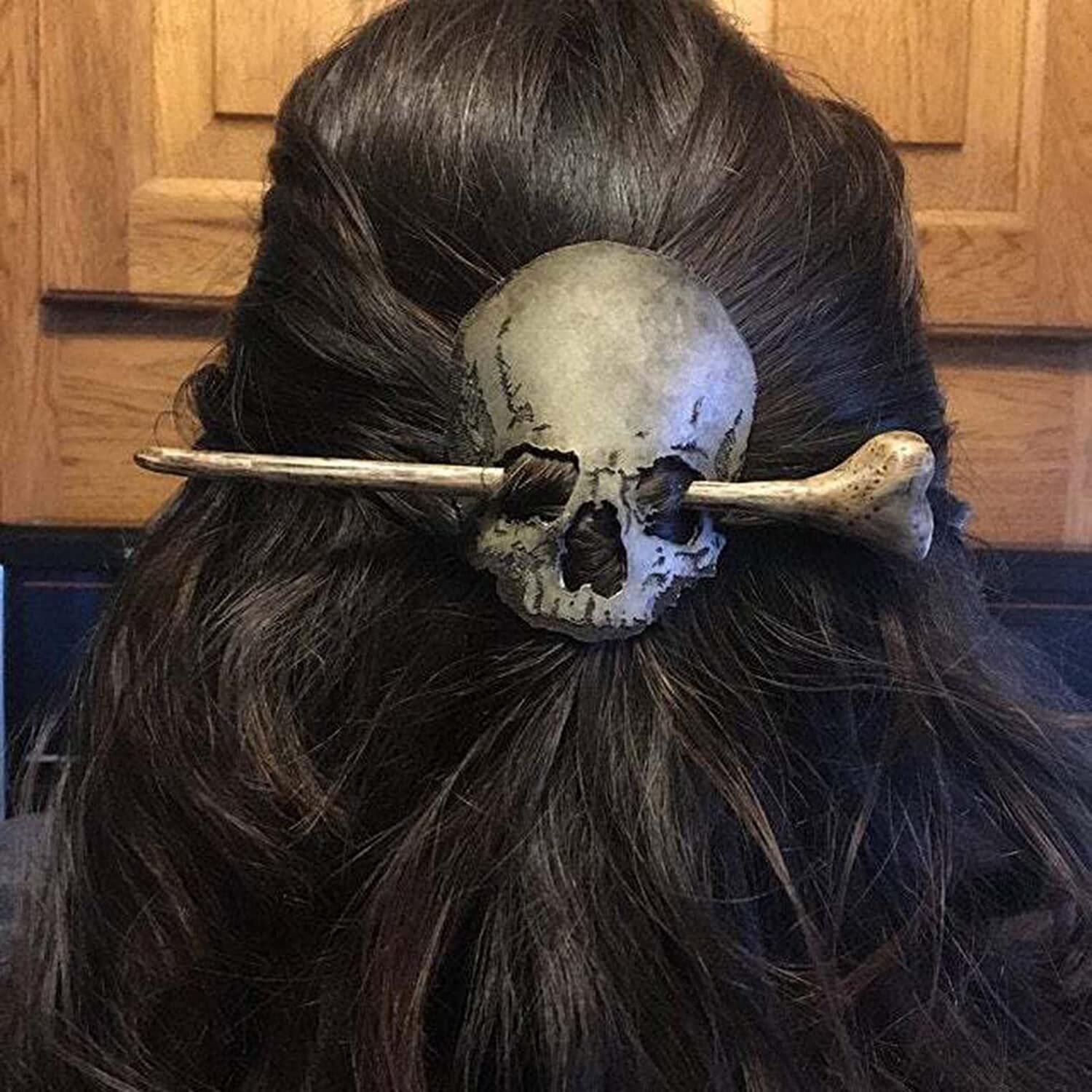 Vintage Hair Clip for Women Halloween Skeleton Hair Jewelry Gift | eBay