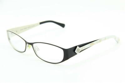 NEW COCO SONG STORMY MONDAY COL. 2 BLACK WHITE AUTHENTIC EYEGLASSES  54-15
