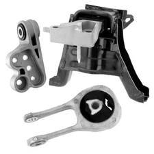 Rear Lower & Hyd. Right Engine Mounts 3PCS Set For Toyota Corolla 24-19 2.0L