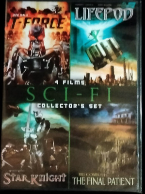 Sci-Fi 4-Film Collector's Set: T-Force/Lifepod/Star Knight/Final Patient SEALED