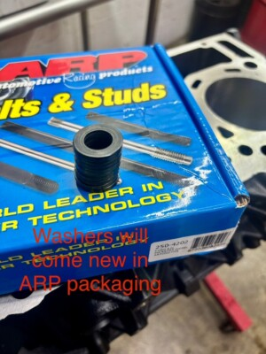 #ad ARP 250 4202 6.0 POWERSTROKE HEAD STUD WASHERS 10 PACK FORD F250 F550 NEW $39.95