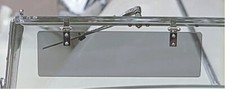 New Smoked Plexiglass Sun Visor With Chrome Clips Mga Tc Td Tf Triumph Tr2-3b New Smoked Plexiglass Sun Visor With Chrome Clips Mga Tc Td Tf Triumph Tr2-3b