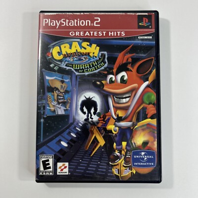 Crash Bandicoot The Wrath of Cortex PS2 Sony Playstation 2 Greatest Hits CIB