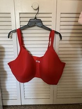 Leading Lady Soft Cup Red Bra Style 5042 Size 50G NWOT