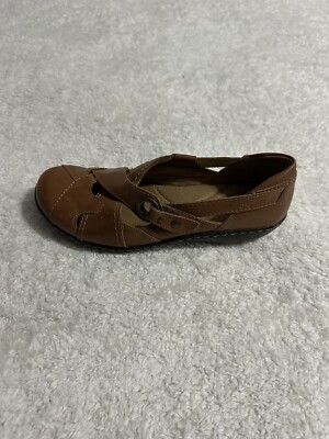Clarks Ashland India Style #26069125 Brown Mary Jane Shoes Size 6.5
