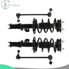 For 2013 - 2018 Ford Taurus Front Struts & Coil Spring Assembly Sway Bar Links