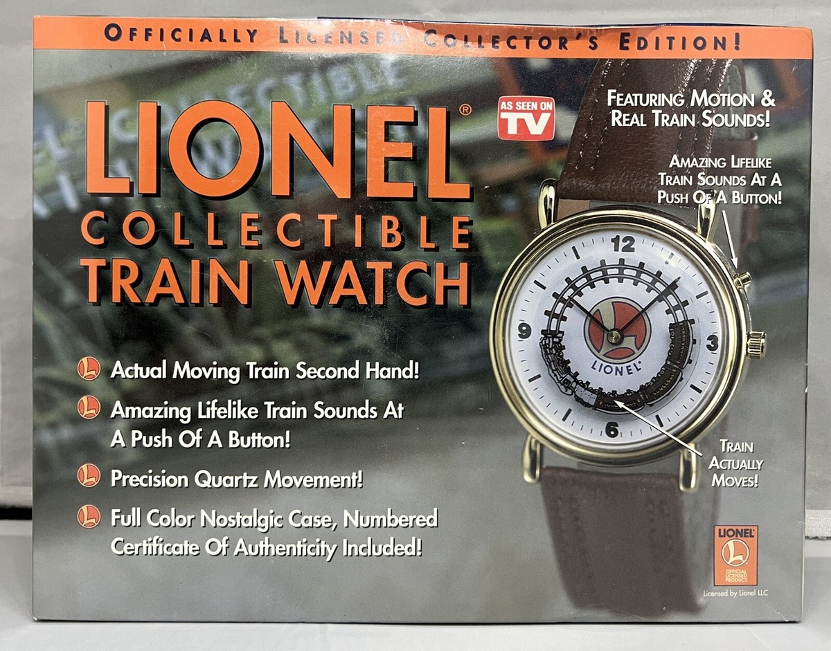 Lionel Collectible Train Watch - 097298060038 - Collectors Edition  