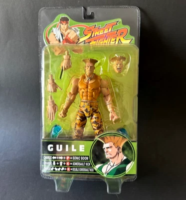 Street Fighter GUILE 15th Anniversary Series 3 bronze 16cm PVC Sota - Imagen 1 de 4