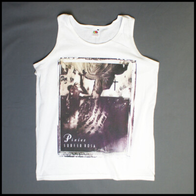 Pixies Indie Alternative Punk Rock T-SHIRT Weste Top Unisex weiß S-2XL