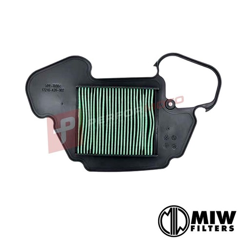 MIW Motorcycle Air Filter to fit Honda MSX 125 Grom 2013-2020