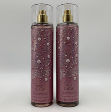 Bath  Body Works Pink Suede Fine Fragrance Mist S/2 8 Fl Oz 907L