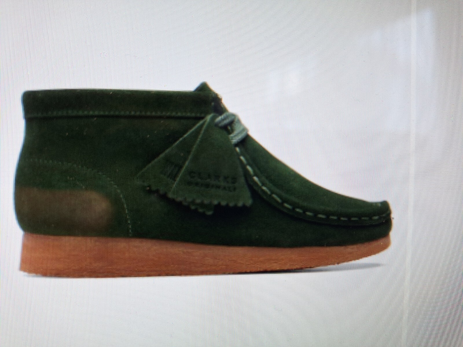 Clarks Originals Mens X Wallabee Dark Green Suede Boots UK 9,10,11 G eBay