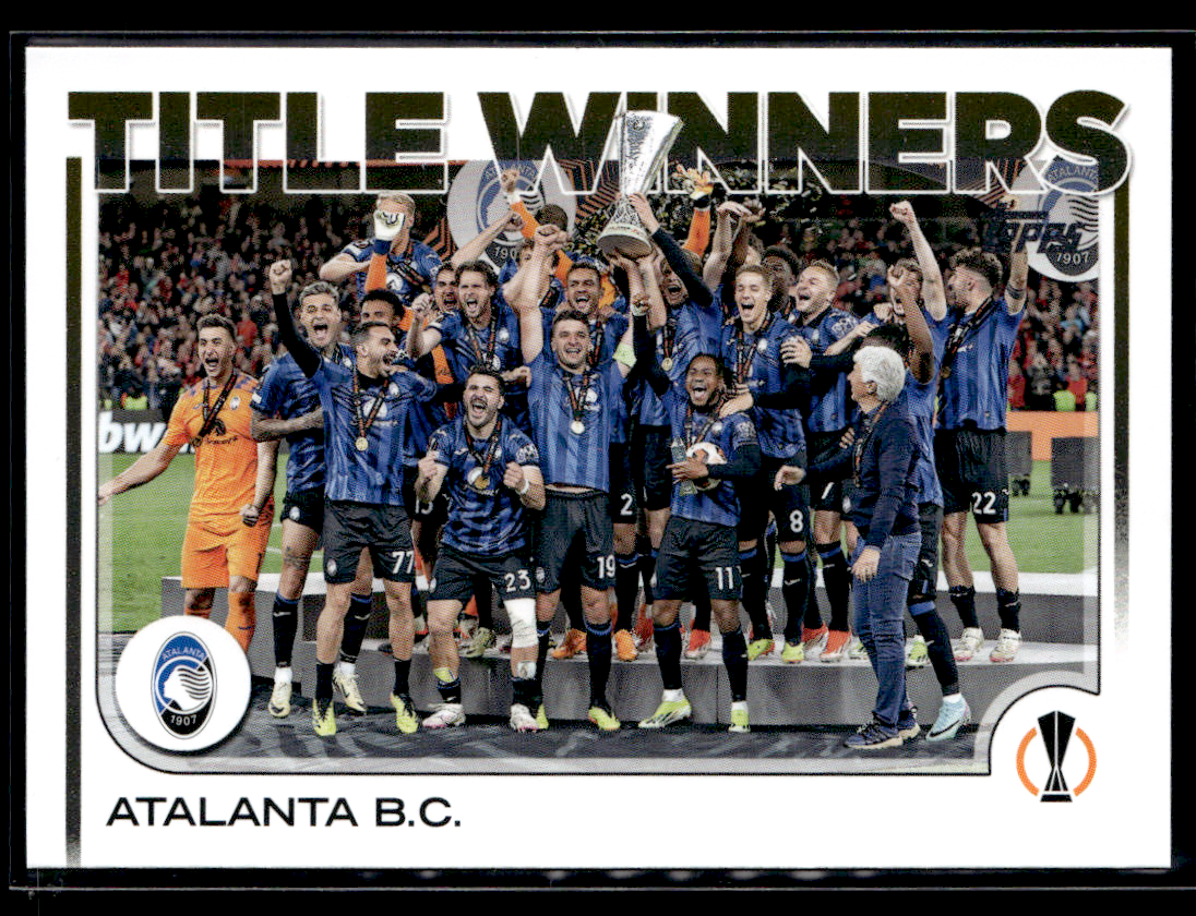 2024-25 Topps UEFA Club Competitions #106 Atalanta B.C. Title