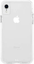 Case-Mate Tough Clear Case and Metal Ring Grip for Apple iPhone XR - Clear/Black