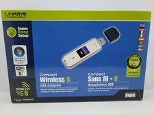 Linksys Compact Wireless WiFI USB Adapter WUSB54GC - Kali Linux Compatible