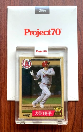 2021 Topps Project 70 1987 Rookie Cup SHOHEI OHTANI by Bobby Hundreds #650