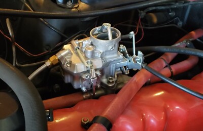 1963-1965 Autolite 1100 1 barrel Carburetor cable on the right hand choke cable