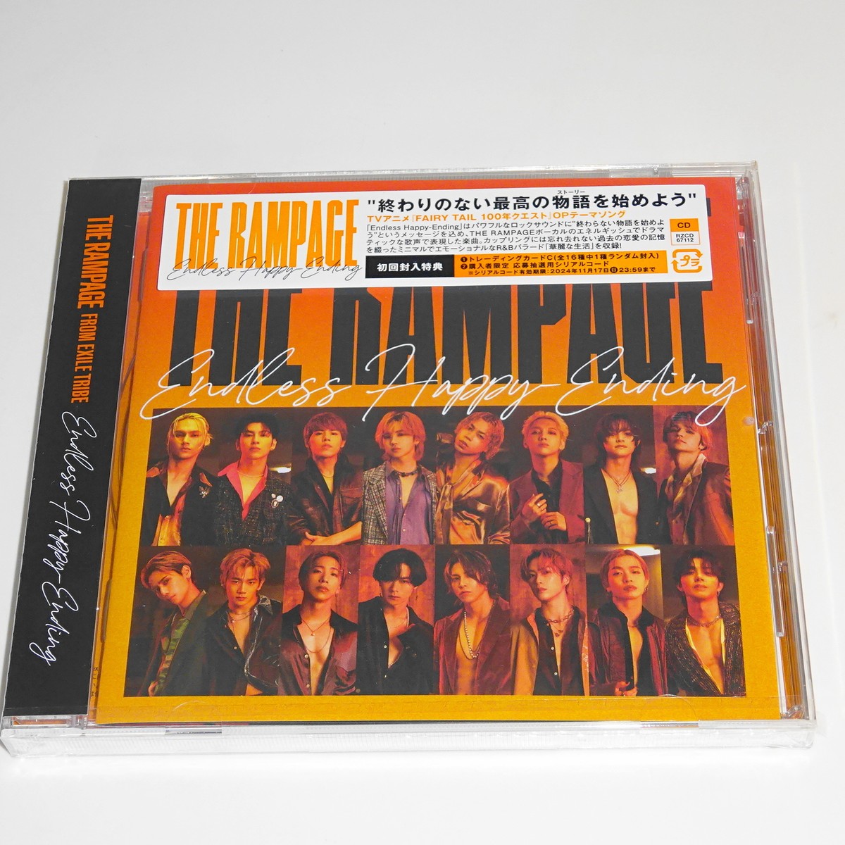THE RAMPAGE from EXILE TRIBE Endless Happy-Ending J-POP CD+ THE RAMPAGE from EXILE TRIBE Endless Happy-Ending J-POP CD+